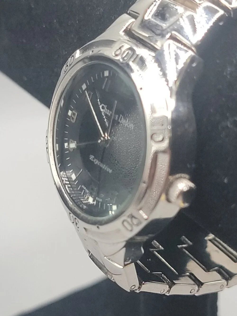 Vintage Charles Delon Executive Mens Quartz Watch 7.75